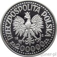 200000 ZŁOTYCH 1992 - WARNEŃCZYK POPIERSIE - MENNICZA