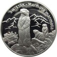 20 ZŁOTYCH 2006 - ZWIERZĘTA ŚWIATA - ŚWISTAK - MENNICZA