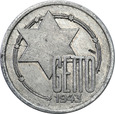 Getto Łódź. 10 Marek 1943, aluminium - odmiana 6/4- G.17