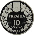 10 HRYWIEN 2005 - UKRAINA - ŚLEPIEC PIASKOWY - TL2254