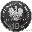 10 ZŁOTYCH 2000 - JAN KAZIMIERZ POPIERSIE - MENNICZA 