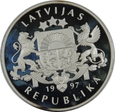 10 LATU 1997 ŁOTWA - ŻAGLOWIEC - MARYNISTYKA -PŻ324