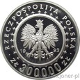 300.000 ZŁOTYCH 1993 - ZAMEK W ŁAŃCUCIE - MENNICZA