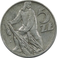 5 ZŁOTYCH 1959 - RYBAK - STAN (2-) - K.1076