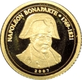 1500 FRANKÓW 2007 - KONGO - NAPOLEON BONAPARTE - STAN L