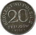 20 FENIGÓW 1917 - KRÓLESTWO POLSKIE - STAN (3) - SP24