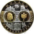 NUMIZMAT WSPÓLNA WALUTA EURO - MONAKO - 20g Ag999