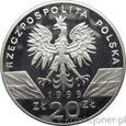 20 ZŁOTYCH 1999 - WILKI - MENNICZA