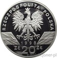  20 ZŁOTYCH 1998 - ROPUCHA PASKÓWKA - MENNICZA - PROMO