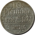 10 FENIGÓW 1923 - WOLNE MIASTO GDAŃSK - STAN (2) - SP537