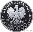 200.000 ZŁOTYCH 1991 - GEN. MICHAŁ TOKARZEWSKI - MENNICZA