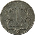 1 ZŁOTY 1929 - STAN (2-) - SP1350