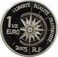 1 1/2 EURO 2003 - FRANCJA - PODRÓŻ DOOKOŁA ŚWIATA - ZL571