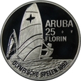 25 FLORIN 1992 ARUBA - ŻAGLÓWKA - MARYNISTYKA -PŻ16