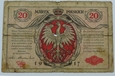 BANKNOT 52/ - 20 MAREK 1917 - JENERAŁ - STAN (5) - BN138