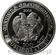 100 DRAM 2006 - ARMENIA - JEŻ USZATY - MENNICZA - TL1058