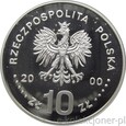 10 ZŁOTYCH 2000 - JAN KAZIMIERZ PÓŁPOSTAĆ - MENNICZA