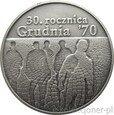 10 ZŁOTYCH 2000 - 30. ROCZNICA GRUDNIA 1970 - MENNICZA 