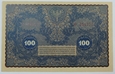67c/ BANKNOT - 100 MAREK 1919 - STAN (1-) - BN182