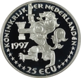 25 ECU 1997 - HOLANDIA - ŻAGLOWIEC - MARYNISTYKA - PŻ345
