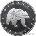 100 ZŁOTYCH 1983 - OCHRONA ŚRODOWISKA - NIEDŹWIEDŹ - MENNICZA