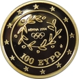 100 EURO 2004 - GRECJA - AKROPOLIS  - STAN L