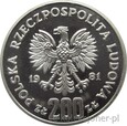 200 ZŁOTYCH 1981 - BOLESŁAW ŚMIAŁY - MENNICZA