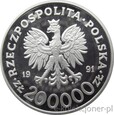 200000 ZŁOTYCH 1991 - BARCELONA - ŻAGIEL '92 - MENNICZA