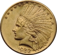 10 DOLARÓW 1932 USA - INDIANIN - STAN (1-) - NR2