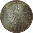 10000 ZŁOTYCH 1987 - JAN PAWEŁ II - STAN (1-) - K1991