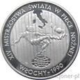 20000 ZŁOTYCH 1989 - MŚ W PIŁCE WŁOCHY PIŁKARZ - MENNICZA 