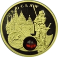5 DOLARÓW 2012 - NIUE - SZLAK BURSZTYNOWY - WROCŁAW - MENNICZA