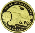 5 DOLARÓW 2012 - NIUE - SZLAK BURSZTYNOWY - WROCŁAW - MENNICZA