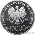 10000 ZŁOTYCH 1989 - JAN PAWEŁ II - MOZAIKA - MENNICZA