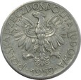 5 ZŁOTYCH 1959 - RYBAK - STAN (3+) - K2209