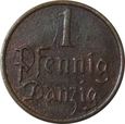 1 FENIG 1937 - WOLNE MIASTO GDAŃSK - STAN (2) -SP452