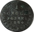 1 GROSZ POLSKI - 1824 - STAN (3) - SP1224