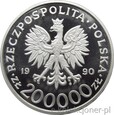 200.000 ZŁOTYCH 1990 - GENERAŁ KOMOROWSKI - MENNICZA 