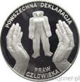 10 ZŁOTYCH 1998 - DEKLARACJA PRAW CZŁOWIEKA - MENNICZA 