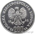 200 ZŁOTYCH 1982 - BOLESŁAW KRZYWOUSTY - MENNICZA