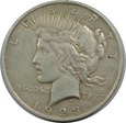 1 DOLAR 1923 - PEACE DOLLAR - STAN (3+) - USA454