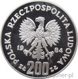 200 ZŁOTYCH 1984 - LOS ANGELES '84 - MENNICZA