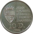 10 DINARÓW 1992 - ANDORA - WIEWIÓRKA - TL5477