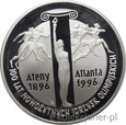 10 ZŁOTYCH 1995 - 100 LAT IGRZYSK OLIMPIJSKICH - MENNICZA - PROMO