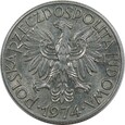 5 ZŁOTYCH 1974 - RYBAK - STAN (2+) - K2231