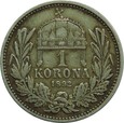  KORONA 1892 - FRANCISZEK JÓZEF  STAN (3-) - WĘGRY 6