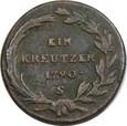 1 KREUZER 1790 S - KRAJCAR - STAN (2) - AUSTRIA52