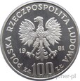 100 ZŁOTYCH 1981 - OCHRONA ŚRODOWISKA - KOŃ - MENNICZA