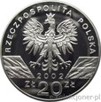 20 ZŁOTYCH 2002 - ŻÓŁW BŁOTNY - MENNICZA