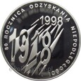  10 ZŁOTYCH 1998 - ODZYSKANIE NIEPODLEGŁOŚCI - MENNICZA